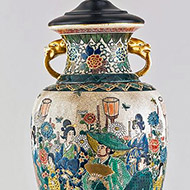 Japanese vase, circa 1880-1912